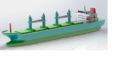 liberty ship 3d printing hobby marine science engineering 3d print model - Mito3D