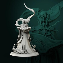 lich 32mm pre supported tavolo non morti creatura fantasia immaginario tomba gioco guerra ttrpg dnd dndminiature esploratore male 3dminiature giochi giocattoli tavola 3d print model - Mito3D