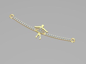 Licht Anhänger Schmuck gold Silber Platin diamond brillant Edelstein ring Halsketten Ohrringe - 3d print model - Mito3D