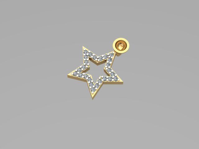 luz colgante la joyería el platino gem compromiso diamante brillante anillo colgantes 3D print model - Mito3D