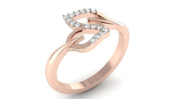 Licht Ring 10 Schmuck Gold Ringe Diamant Juwel brillant Engagement Mode Weiß Schönheit Saphir Solitär 3d print model - Mito3D