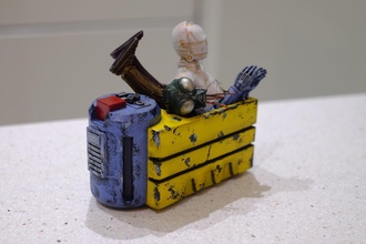 ligero transporte droide estrella guerras diorama accesorios figura juguetes juegos 3d print model - Mito3D
