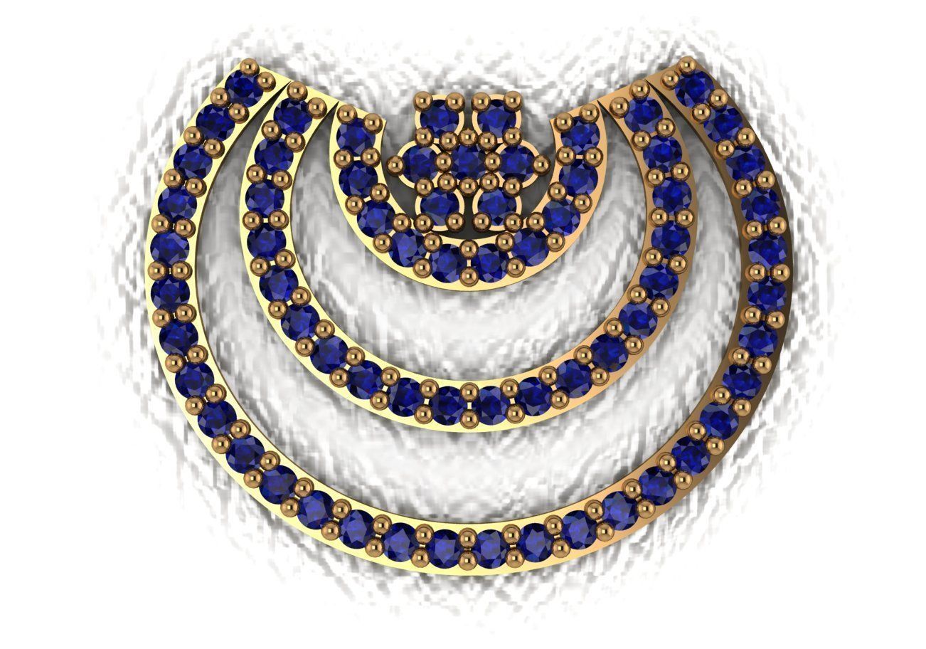 il peso leggero pendente collezione gioielli luce pendent classico alla moda regalo oro argento diamante gemme ciondoli 3D print model - Mito3D