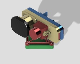 lightweight case runcam thumbpro - universal antenna drone whoop tiny cam thumb pro lumenier micro axii fpv person view 4k hobby diy 3d print model - Mito3D