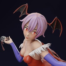 lilith traqueur ténèbres jeu anime jouet cadeau résine fdm magnifique poupée sexy nintendo femme vidéo wii jeux jouets 3d print model - Mito3D