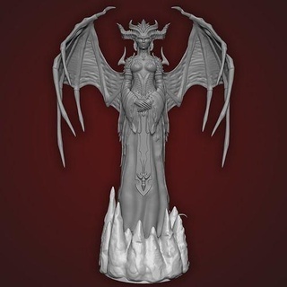 Lilith Şeytan iv şekil 4 patron kar fırtınası aktivasyon iii büyük şeytan kız evlat kin Mefisto succubus oyunlar oyuncaklar 3d print model - Mito3D