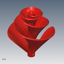 lis impulseur ingénierie marin mélange l'eau vortex science 3d print model - Mito3D