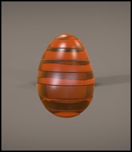 linea d'uovo casa bird la pasqua animali altri di cristallo uovo stampa arredamento 3d print model - Mito3D