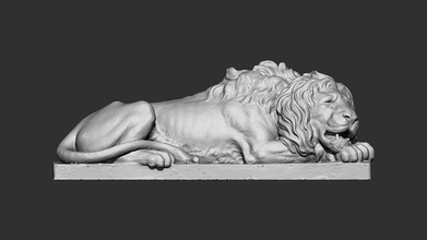 aslan 3d Yazdır heykel anıt kedi heykelcik yazıcı sahne panter Yavru minyatür Leo dişi kaplan minyatürler figürinler Sanat heykeller yavrusu 3d print model - Mito3D
