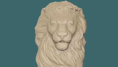 lion bas relief animal wild african stl leon cat figurine printer props panter kitty miniature leo lioness print tiger miniatures figurines art sculptures 3d print model - Mito3D