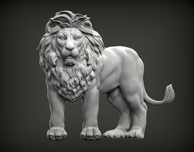 aslan bas rahatlama heykel doğa memeli hayvan heykelcik hatıra 3d yazdır model şekil vermek sanat heykeller basılı kedi hayvanat bahçesi vahşi afrika basrelief 3d print model - Mito3D