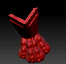 lion feet furniture hobby-diy lionleg leg castingmould hobby diy other 3d print model - Mito3D