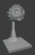 leão cabeça personagem escultura jogos animal inimigo jogo rol tabuleiro brinquedos 3d print model - Mito3D