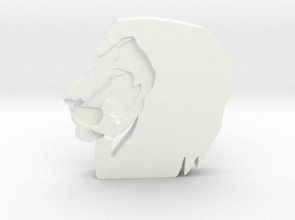 lion head animal nature keychain fashion 3d print model - Mito3D