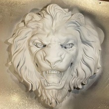 lion head roar animals sculpture statue wild africa zoo leon interior decor hobby diy 3d print model - Mito3D