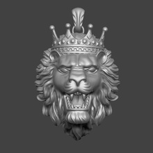 lion jewellry lionjewellry necklaces liongold jewelry 3d print model - Mito3D