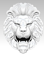 lion relief art cat tiger cnc printable jewel pendant wild africa zoo kitty nature puma jewelry gem animal statue sculptures 3d print model - Mito3D