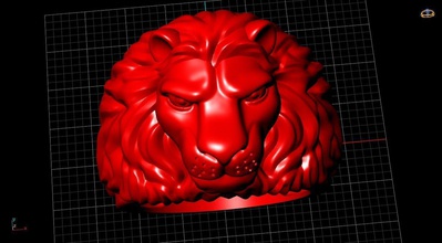 lion ring 3dmodel 3dfiles cadfiles cadmodel lionring animalsring jewelry rings 3d print model - Mito3D