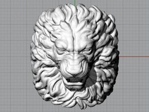 lion ring Schmuck Nashorn matrix Ringe 3d print model - Mito3D