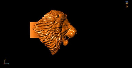 lion ring special lionring tigerring tiger lionface silver printable jewelry rings 3d print model - Mito3D