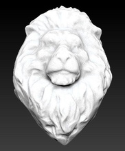 lion statue tiger cat puma bust trophy jungle animal head printable cnc wildcat angry danger art sculptures 3d print model - Mito3D
