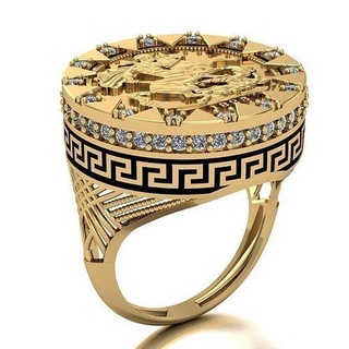 lira yüzük 100 altın takı gümüş elmas mücevher nişan düğün moda kolye yüzükler 3d print model - Mito3D
