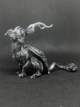 drachen aufwendig uralt scifi fantasie charakter kreatur tier tischplatte skulptur kunst skulpturen 3d print model - Mito3D