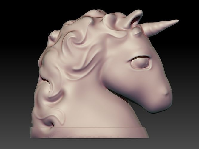 pequeño poni noche ligero unicornio animación hourse niños cama dormido habitación decoración hogar casa decorar regalo personaje historia pantalla lámpara 3D print model - Mito3D