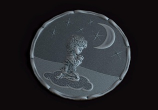 prens bas relief takı cnc rahatlama 3ddesign 3dprint sanat temel kabartma heykeller yazdırılabilir mücevher gümüş heykel minyatürler figürinler insan insanlar kolye 3d print model - Mito3D
