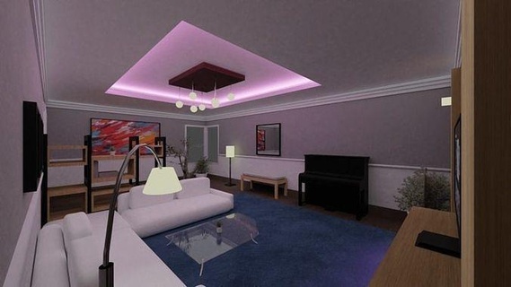 vivant chambre 3d meubles Accueil maison intérieur architecture loisir DIY 3d print model - Mito3D