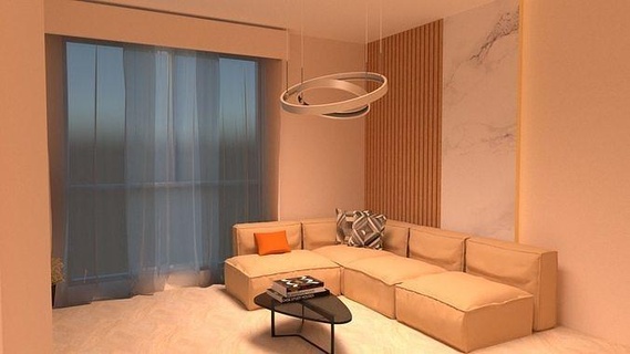 vivo habitación interior arquitectura urbano moderno diseño Arte 3d print model - Mito3D
