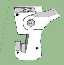 caricatore fx impatto passatempo fai 3d stampa stampabile utensili attrezzature singleshoot pistola ad aria sport attività commerciale 3d print model - Mito3D