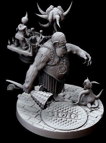 lobo brasser Maître wargaming miniature Jeux table fantaisie figurines jouets dnd miniatures jeu plateau 3dprinting highdetail 3dminiature guerre dndminiature figurine planche 3D print model - Mito3D