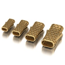 sperren schnürsenkel tesselkappen armbandgefäßkappen gold silber juwel schmuck armband leder charme armbandarm armbänder 3d print model - Mito3D