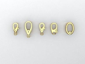 fechaduras correntes pulseiras joalheria ouro imprimível platina colar branco prata pingente esterlina jóias roupa vintag jóia Casamento 3d print model - Mito3D