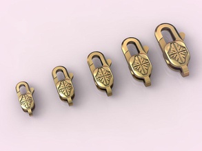 kilitler takı zincirleri 005 bilezik altın kilit lüks Gümüş yazdırılabilir mücevher zincir babochka kolye moda düğün 3d klasik zor 3d print model - Mito3D
