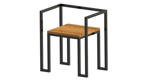 loft cadeira Roma mobília interior moderno Projeto mobiliário casa 3d print model - Mito3D
