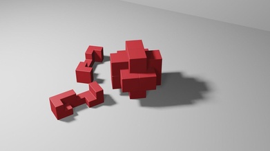 Logik 3d Grat Puzzle 3dprint 3dpuzzle Hobby DIY geometrisch 3d print model - Mito3D
