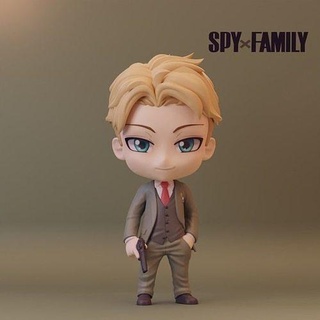 loid forger - spy x family sculpture art statue toy miniatures anime spyxfamily loidforger loid forger spy family chibi nendoroid 3dprinting 3dprint 3danime 3dfanart 3dart sculptures  3d print model - Mito3D