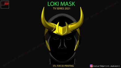 loki corona tv serie 2021 casco máscara cosplay héroe súper cómic víspera santos cabeza cara gorra maravilla capitán juegos juguetes 3d print model - Mito3D