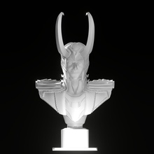 loki statue 3d imprimable merveille odinson thor vengeurs vengeur fin jeu mcu homme fer prince impression stl personnage jouet jeux jouets 3d print model - Mito3D