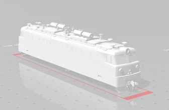 locomotora vl escalar n escala pasatiempo bricolaje diy 3d print model - Mito3D