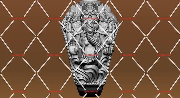 lord ganesh ring1 fantasy challenge silver gold jewelry ring saint holy sculpture art jewel statue religion rings gensh gan free 3d print model - Mito3D