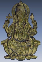 lord ganesha god sculpture statue hindu art sculptures 3d print model - Mito3D