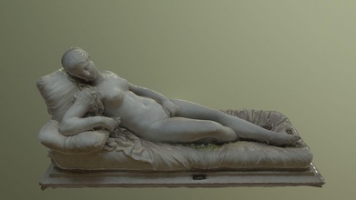 lorenzo bartolini - vênus a arte senhora alavanca galeria impressão esculpir varreduras réplicas verifica 3d print model - Mito3D