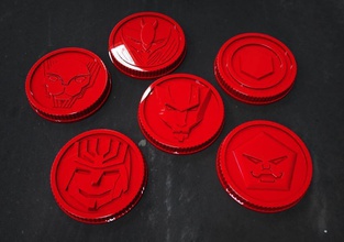 lost galaxy power rangers coins powerrangers mightymorphin powercoins cosplay cosplayer retro retrocosplay powerrangerscosplay rangerscosplay vintage games toys 3d print model - Mito3D