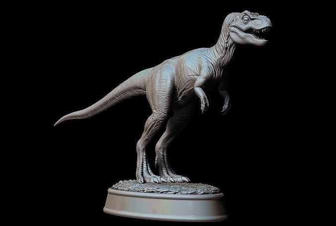 perdió mundo juvenil tiranosaurio rex 3d impresión modelo jurásico parque tiranosauriorex tirano saurio bebé babyrex estatua raptor velociraptor dinosaurio perdido jurasico pasatiempo bricolaje diy spinosaurus 3D print model - Mito3D