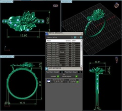 lotus Kunst business Innenraum Technologie navigation Dekoration desktop Skulpturen 3d print model - Mito3D