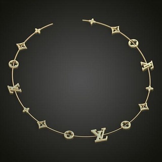 STL file Louis Vuitton bracelet blossom BB charms replicas 3D