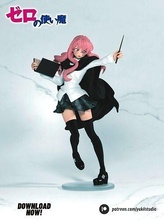 louise Tsukaima anime manga heykeller Kostüm oyunu shoujo koleksiyon oyunlar oyuncaklar 3d print model - Mito3D